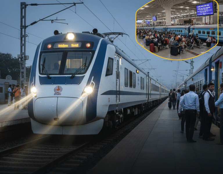 हवाई किराए की मनमानी खत्म! रेलवे ने दी बड़ी राहत; साबरमती-दिल्ली के बीच दौड़ेगी स्पेशल सुपरफास्ट!